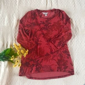 Autumn floral sweater